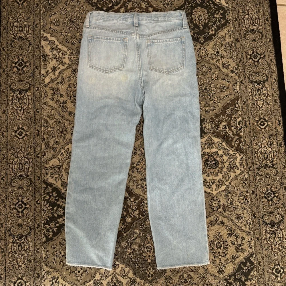 Old navy high-rise slouchy-straight jeans